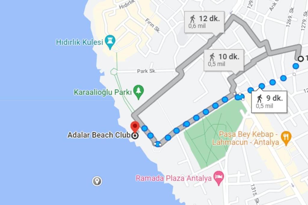 Aether Flats No7,Old Town, Beach, Central, Netflix Antalya Exterior foto